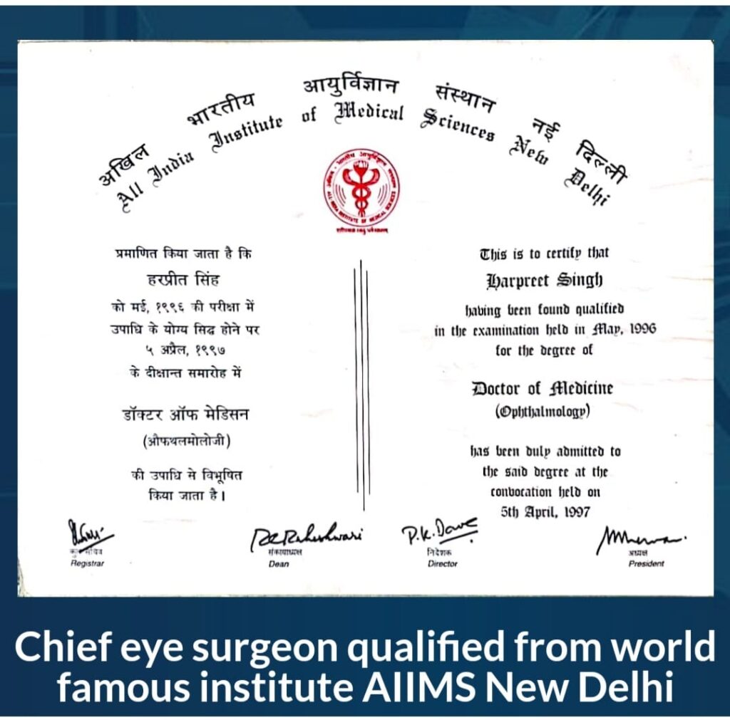 experienced lasik surgeon