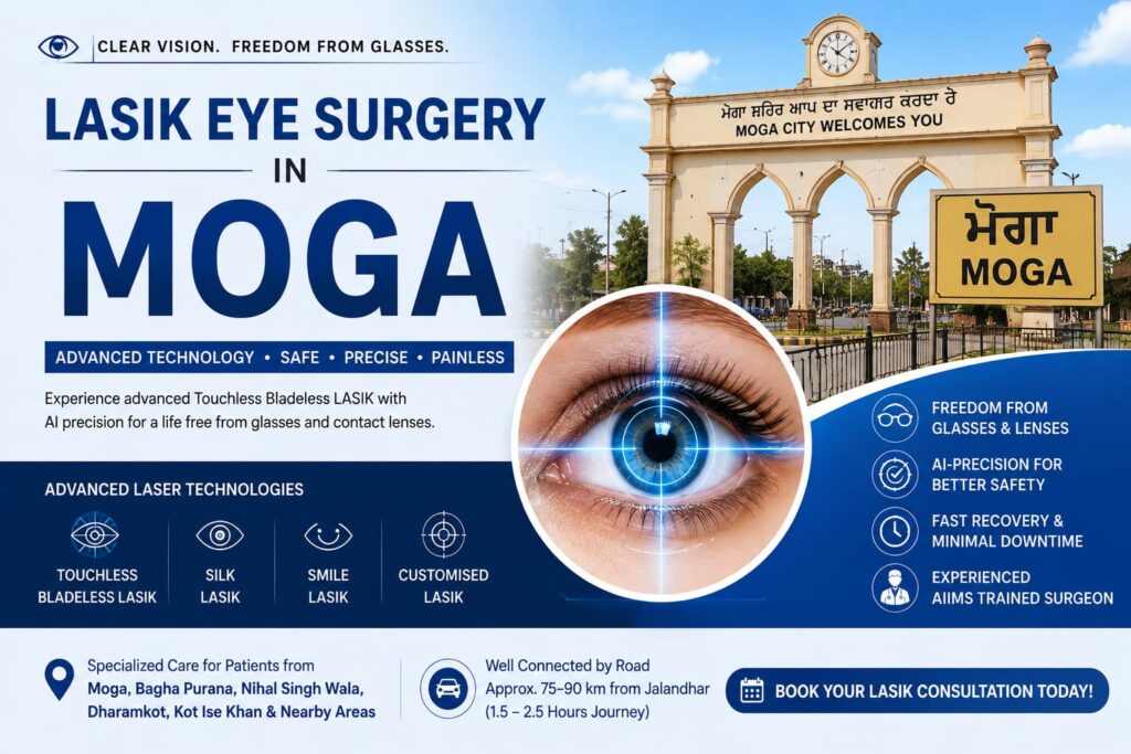 lasik in moga Lasik eye surgery cost in Moga