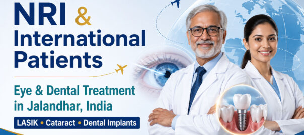 NRI & International Patients for Eye & Dental Treatment in jalandhar india